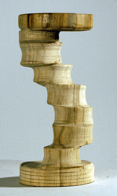 maple pedestal standing